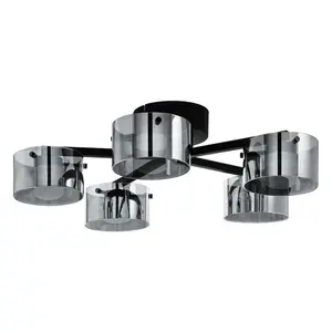 LED stropné osvetlenie Eglo COPILLOS čierna 39874