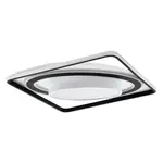 LED stropné osvetlenie Eglo BENALAURIA čierna 39849