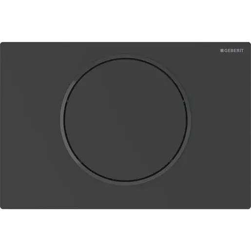 Geberit Sigma10 ovládacie tlačidlo oceľ čierna matná 115.867.16.6
