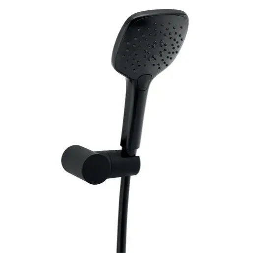 Sprchová hlavica s hadicou Novaservis čierna MINI201.5