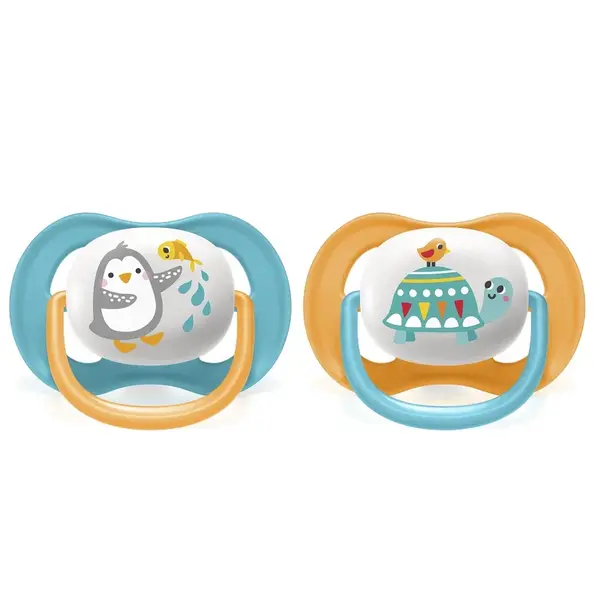 Philips Avent Šidítko Ultra air zvířátko 6-18 m chlapec 2 ks