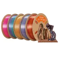 5kg ERYONE High Speed 4-color Silk PLA Filament - Cold Flame + Metallic Frenzy + Royal Essence + Gorgeous Harmony + Aurora Dream