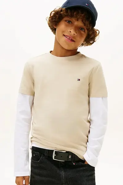 Dětské bavlněné tričko Tommy Hilfiger