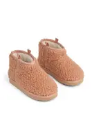 Dětské sněhule Liewood Alban Pile Shoes oranžová barva, LW20799