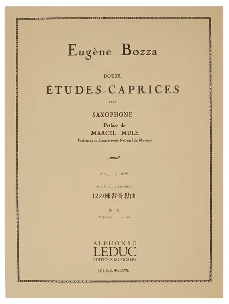 MS 12 Etudes-Caprices For Saxophone