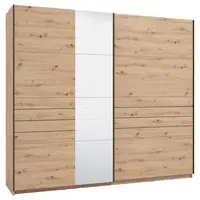 Xora SKŘÍŇ S POSOUVACÍMI DVEŘMI, dub artisan, 245/217,5/61 cm