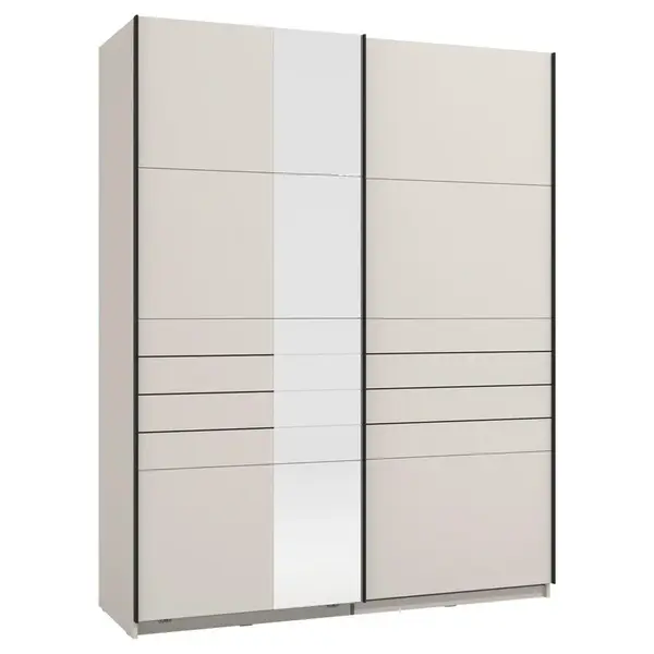 Xora SKŘÍŇ S POSOUVACÍMI DVEŘMI, kašmírová, 145,5/217,5/61 cm