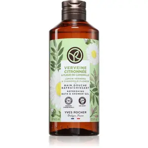 Yves Rocher Lemon Verbena & Chamomile Flower sprchový gél vône citrónová verbena & kvet harmančeka 400 ml