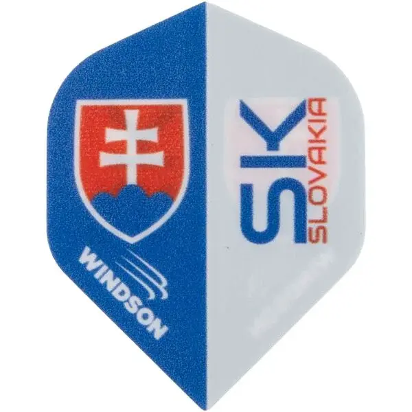 Windson SLOVAK 3 KS Letky na šípky, modrá, veľkosť