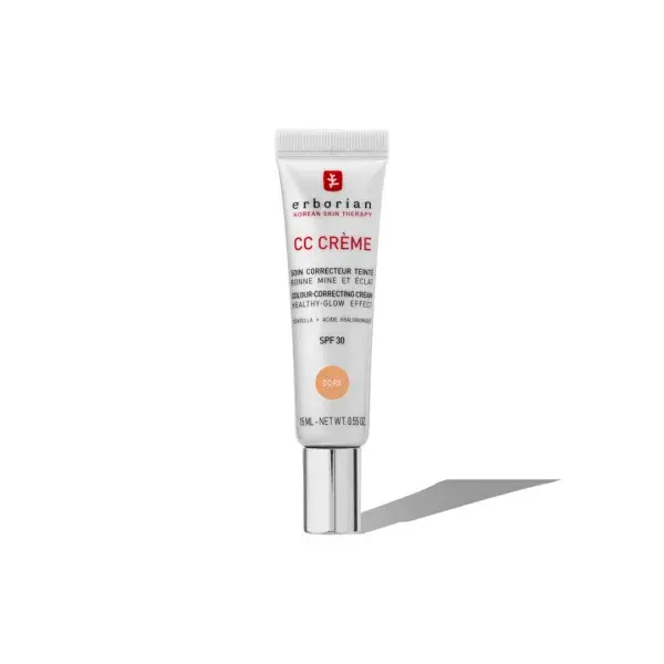 Erborian CC CREME  CC krém na korekci barvy pleti pro zdravý zářivý vzhled  - DORE 15 ml 15 ml