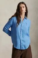 Lněná košile Polo Ralph Lauren