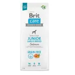 Brit Care Dog Grain-free Junior Large Breed Salmon 12 kg | Granule pro psy