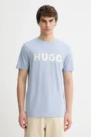 Bavlněné tričko HUGO Dulivio