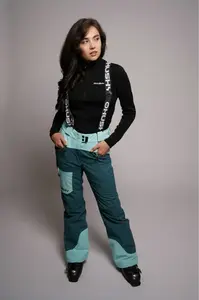 Husky Glad L S, turquiose Dámské lyžařské kalhoty