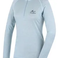 Husky Merow Zip L L, faded mint Merino termoprádlo triko
