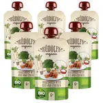 Rudolfs Zelenina, rýže, kuřecí maso BIO kapsička 6x110 g