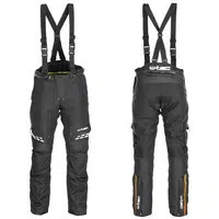 Pánské moto kalhoty W-TEC Spirital černo-oranžová S