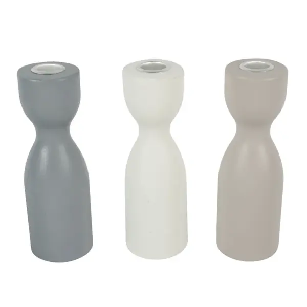 Dřevěný svícen TORNE 18 cm - více barev