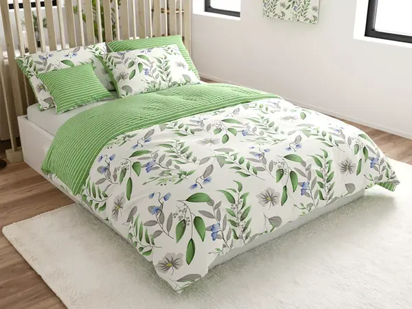 Bavlnené obliečky KARDA BLEND biele Rozmer obliečky: 70 x 90 cm | 140 x 200 cm