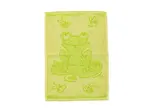 Detský uterák BEBÉ žabička zelený 30x50 cm