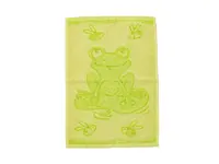 Detský uterák BEBÉ žabička zelený 30x50 cm
