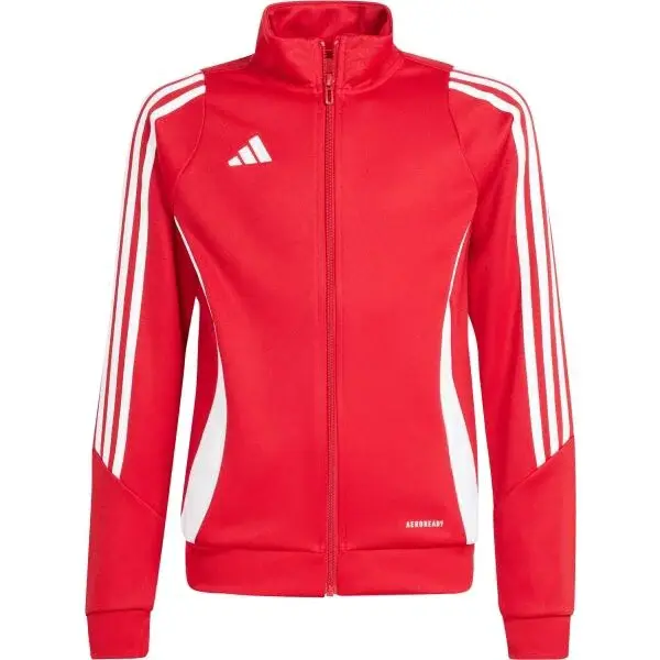 adidas TIRO24 TRAINING TOP Pánska mikina, červená, veľkosť