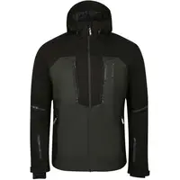 ALPINE PRO REWED Pánská lyžařská bunda, černá, velikost