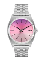 Nixon Analógové hodinky 'Time Teller'  strieborná