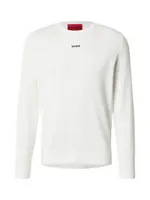 HUGO Sveter 'San Cassius-C2'  slonová kosť / čierna