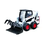 Bburago 10 cm Bobcat S590 Skid-Steer Loader w/grapple