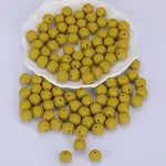 Round Silicone Focal Beads