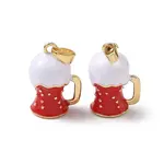 Brass Enamel Pendants