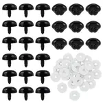 30 Sets Plastic Dog Safety Craft Noses