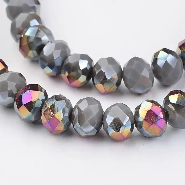 Electroplate Glass Beads Strands