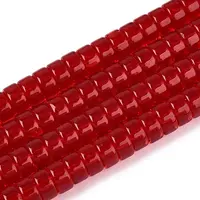 Transparent Glass Beads Strands