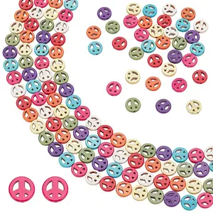 4 Strands Synthetic Turquoise Dyed Beads Strands