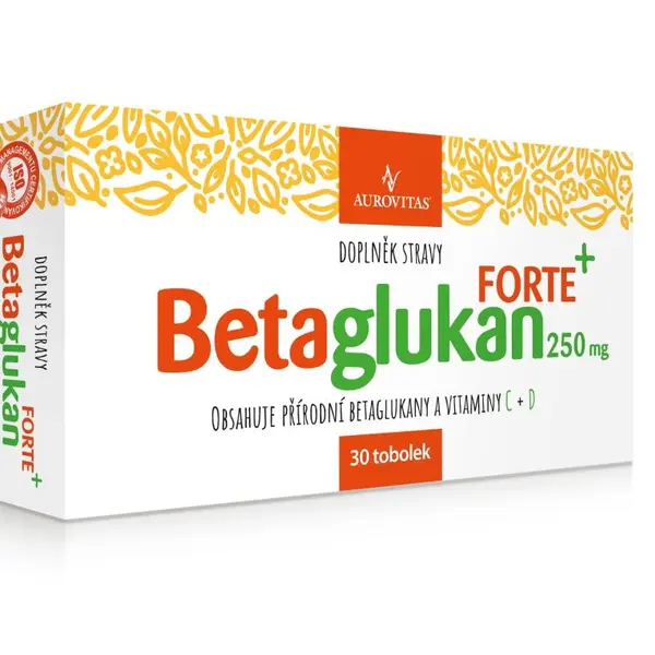 Betaglukan FORTE 250 mg 30 tobolek