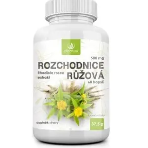 Allnature Rozchodnice růžová 500 mg 60 kapslí