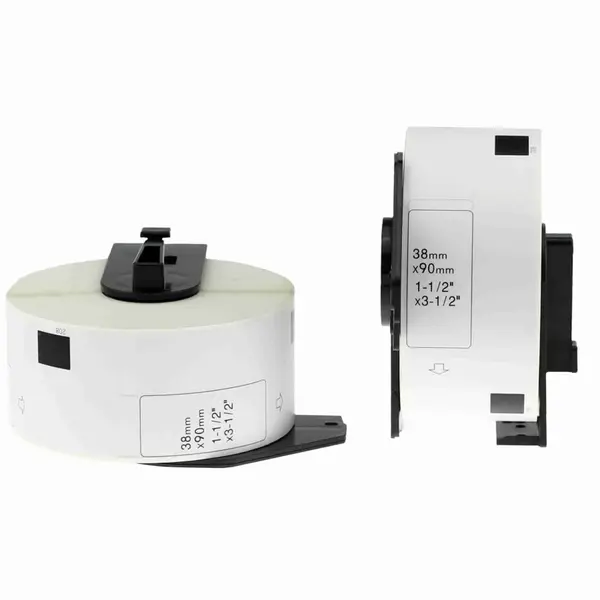Kompatibilní role etiket pro Brother DK-11208, 38mm x 90mm, 400 etiket
