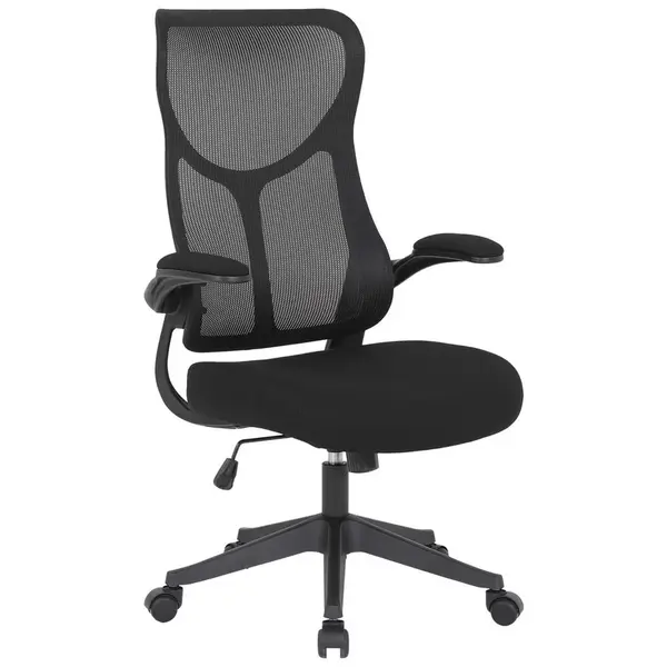 MID.YOU OTOČNÁ ŽIDLE, síťovina, černá