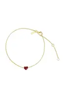 Strieborný pozlátený náramok Design Letters