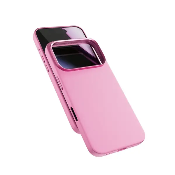 Zadní kryt Epico Silicone Mag+ Case pro Apple iPhone 17 Pro Max, růžová