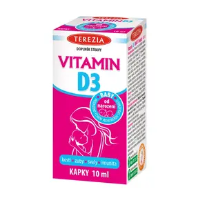 Terezia Company VITAMIN D3 BABY od narození 400 IU kapky 10 ml