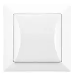 Tlačidlo zvonček Pola, biela