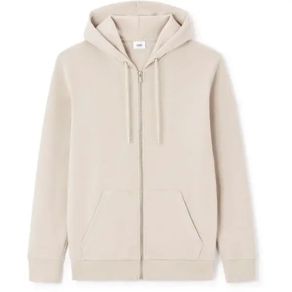 CELIO LEPIQUET Pánská mikina, béžová, velikost