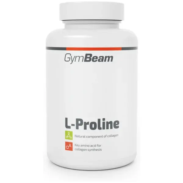 GymBeam L-PROLINE - 90 CAPS Kloubní výživa, , velikost