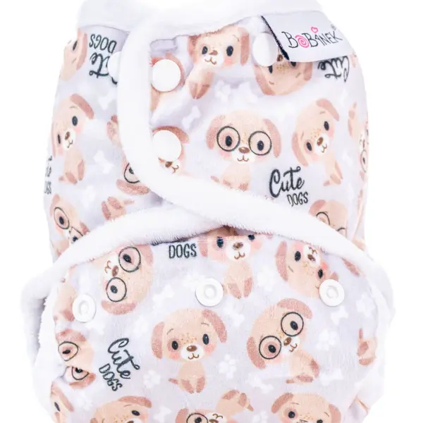 Bobánek Svrchní kalhotky extra jemné patentky 1 ks cute dogs