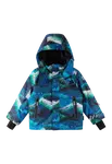 Chlapecká zimní lyžařská bunda reima kairala tmavě modrá 122