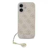 Zadní kryt Guess 4G Charm pro Apple iPhone 17, tone on tone pink