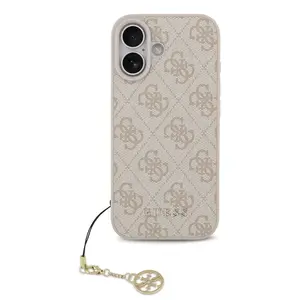 Zadní kryt Guess 4G Charm pro Apple iPhone 17, tone on tone pink